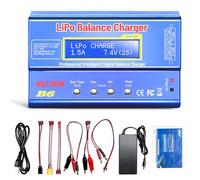 B6 Lipo Chargeur de Batterie 80W Mini Balance Chargeur Déchargeur pour Batteries RC 1S-6S LiPo Li-ION Life NiMh PB Hobby Fans