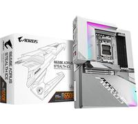 B650E Aorus Stealth Ice Carte Mère - Amd Ryzen Série 9000, Vrm 12+2+2 Phases, Jusqu'À 8000 Mhz Ddr5 (Oc), 1Xpcie 5.0 + 2Xpcie 4.0 M.2, Lan 2,5 Gbe, Wifi 7, Usb 3.2 Gen 2X2