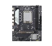 B760M Carte mère 1700 CPU Double mémoire DDR4 M.2 NVME PCIE4.0x16 RGB