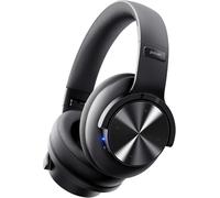 B8 Bluetooth Headphones, 120 Hours Wireless Handsfree Calling, 3EQ and Gaming Mode, Foldable Over-Ear Headphones for Travel Home Office Cell Phone PC Black