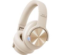 B8 Casque Bluetooth Sans Fil Avec 3 Modes Eq, Faible Latence, Appels Mains Libres, Pour Voyage, Maison, Bureau, Téléphone Portable, Pc, Kaki Et Blanc