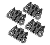B83B-W10195417 Roues De Lave-vaisselle Support Inférieur, Compatible for Kitchenaid, Compatible for Whirlpool, Compatible for Kenmore, Rouleau De Support for Lave-vaisselle Remplace PS11750057