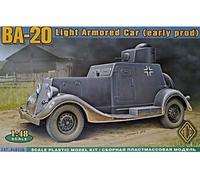 ACE 48108 - 1:48 BA-20 Lumière Blindé Car, Early Prod Neuf