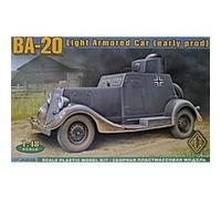 ACE 48108 - 1:48 BA-20 Lumière Blindé Car, Early Prod Neuf