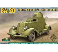 Ba-20 Light Armored Car,late Prod. - 1:48e - Ace G