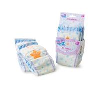 Berjuan Couches pour Poupées Filles 38 Cm Papier Blanc