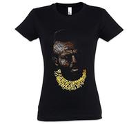 BA Baracus Girlie Women Women Girlie Femme T-Shirt - L'Agence A Hannibal Tous Risques Mr. Team Bus T Chains Murdock Van TV Car Faceman Series Tailles S - 5XL