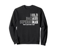 Ba-DASS rétro Audacieux Qui est exactement Qui Je suis Old Ass Man Dad Life Sweatshirt