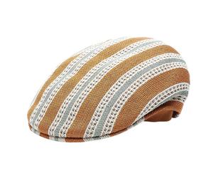 BÃ©ret Kangol Resort Stripe 504 Marron M