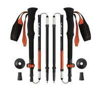 BÃ¢tons de randonnÃ©e LAFUMA Izoard Pairs (RED ORANGE) aluminium Taille unique