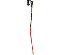 BÃ¢tons de ski alpin Leki WCR Lite GS 3D (Bright red/Black/Neonyellow) Junior 110 cm