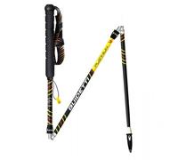 BÃ¢tons de trail GUIDETTI Platinium Aero Perf (noir/jaune) 105 cm