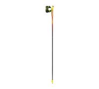 BÃ¢tons de trail LEKI Vertical K (Naturalcarbon/Bright Red/Neonyellow) 130 cm