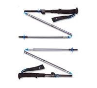 Black Diamond - Bâtons ultra-compressibles de trail en aluminium recyclé - Distance Flz Pewter en Nylon - Taille 125 cm - Gris Gris 125 cm