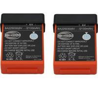 BA225030 6V 1500 mAh batterie pour HBC télécommande grue camion conduite FUB 05AA batterie