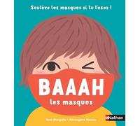Baaah les masques - Soulève les masques si tu l'oses ! - Album animé dès 4 ans