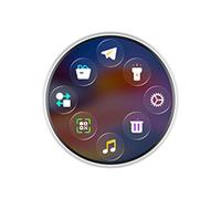 baabeash Badge numérique, écran de 4,7 cm pour visualisation de photos et jeux, pour photos et vidéos, pour étudiants, , garçons, fêtes à thème, foires, maison, bureau, cosplay, événements