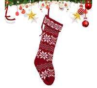 baabeash Bas De Noël pour Arbre De Noël - Chaussettes de pour Chevet,Sac à Bonbons de Saison pour Maison Vacances Bureau Voyage Chambre Salon