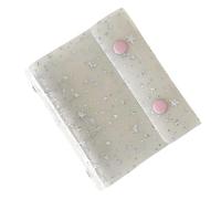 baabeash Classeur Transparent,Classeur Organisation Cartes - Fournitures De Stockage D'Autocollants Motif Étoile Pour Reçus Billets Journal Projets École Bureau Réunions Professionnelles