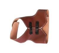 baabeash Gilet en cuir écologique pour oiseaux - Réglable style vintage pour animaux de compagnie - Accessoires perroquet intérieur extérieur balcon, jardin, patio, fenêtre hamac