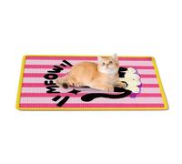 baabeash Griffoir autocollant pour chat - Tapis griffoir pour chatons - Griffoir en sisal pour meubles, tapis, sol, canapé, chaise, porte, salon, chambre à coucher