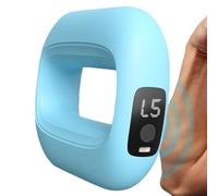 baabeash Instrument de bande, anneau électrique de massage bandeau et anti-cellulite, masseur vibrant avec ceinture pour relaxation musculaire jambes bras taille abdominale cou gym maison voyage