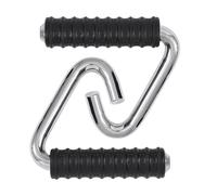 baabeash Poignées pour tractions, poignées d'entraînement en forme de C pour muscle - pour bandes élastiques - pour entraînement de la station poignets, haltères de gym rameur squat hommes femmes