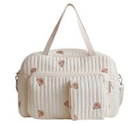 baabeash Sac à Langer | Pratique avec Poignée et Multi-Poches,Grande Capacité Sacs de Voyage Accessoires de Mode,pour l'hôpital, Le Quotidien, Les Parents et l'extérieur