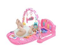 baabeash Salle de sport avec plan de football et jeu, musique et réglable pour l'éducation précoce | Jouets éducatifs pour avec plan et salle de sport de jeu | pour salon, chambre à domicile