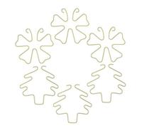 baabeash Support pour Monstera | 6 Supports métalliques résistants à la Rouille | pour, Support d'intérieur, Monstera en pothos, Croissance des Fleurs, Maison, Balcon, Jardin