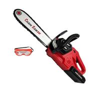 baabeash Tronçonneuse Jouet pour - Outil de Construction Imaginaire avec Lumières et Sons,Équipement de Jeu de Rôle Jardinnage sur Piles | Accessoire de Loisir Créatif pour Filles Garçons et