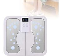 BAABJI Masseur de Pieds électrique,Stimulateur Circulatoire,Appareil d'Électrostimulation Musculaire avec Électrodes - Jambes Lourdes, Circulation Sanguine, Arthrose - 10 Programmes - 50 Intensités