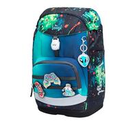 Baagl Airy Plus Cartable pour enfant de 1ère vec système dorsal ergonomique et ceinture ventrale amovible, ultra léger pour l'école primaire, l'école primaire et primaire, Chill, 25 l
