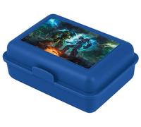 Baagl Boîte à déjeuner enfant pour l'école - pour fille, garçon - boîte à casse-croûte, boîte à goûter (robot)