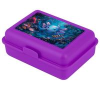 Baagl Boîte à déjeuner enfant pour l'école - pour fille, garçon - boîte à casse-croûte, boîte à goûter (Axolotl)