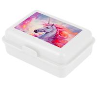 Baagl Boîte à déjeuner enfant pour l'école - pour fille, garçon - boîte à casse-croûte, boîte à goûter (licorne royale)