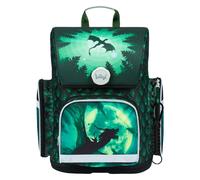 Baagl Cartable pour garçons et filles pour 1ère classe (ou 2e classe), sac d'école Ergo pour garçons filles école primaire, sac léger pour enfants, sac à dos d'école avec sangle de poitrine, dragon