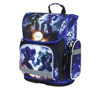 Baagl Cartable pour garçons et filles pour 1ère classe (ou 2e classe), sac d'école Ergo pour garçons filles école primaire, sac léger pour enfants, sac à dos d'école avec sangle de poitrine, Robots.