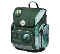 Baagl Cartable pour garçons et filles pour 1ère classe (ou 2e classe), sac d'école Ergo pour garçons filles école primaire, sac léger pour enfants, sac à dos d'école avec sangle de poitrine, Dinosaure