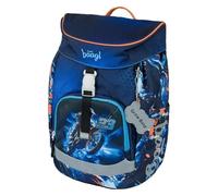 Baagl Cartable pour 1ère classe garçons filles Airy sac à dos d'école ultra léger sac d'école pour enfants, sac d'école, sac d'école primaire, Moto, 24 × 36 × 20 cm