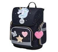 Baagl Cartable, unisexe, convient à la 1ere ou 2ème classe primaire, ergonomique, ,sac à dos d'école, léger, pour enfants, avec sangle de poitrine