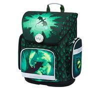 Baagl Cartable, unisexe, convient à la 1ere ou 2ème classe primaire, ergonomique, ,sac à dos d'école, léger, pour enfants, avec sangle de poitrine
