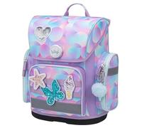 Baagl Cartable, unisexe, convient à la 1ere ou 2ème classe primaire, ergonomique, ,sac à dos d'école, léger, pour enfants, avec sangle de poitrine