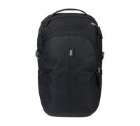 Baagl Dash Sac à dos moderne pour homme et femme avec compartiment pour ordinateur portable - Sac à dos imperméable pour le bureau, l'université et les voyages - 24 l, Noir , Mittelgroße