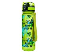 Baagl Gourde anti-fuite pour enfants, 500 ml, bouteille d'école et de sport, pour garçons et filles, en Tritan, (Football Game)