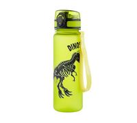 Baagl La Gourde en Tritan avec Paille et Passoire pour Enfant 500 ml, Sans PVC et BPA, Anti-Fuite (Dinosaurs)