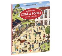Baagl Grand livre HORSES & PONIES pour les petits conteurs