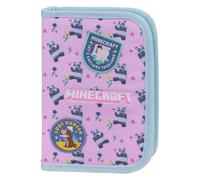 Baagl Minecraft Trousse d'école pour adolescents garçons et filles, Minecraft Panda, S, Coloré, ludique, moderne, pratique