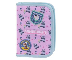 Baagl Minecraft Trousse d'école pour adolescents garçons et filles, Minecraft Panda, S, Coloré, ludique, moderne, pratique