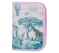 Baagl Trousse pour garçons et filles - Trousse d'écolier - Trousse pour papeterie - Trousse à crayons - Trousse d'écolier, Safari, Trousse à crayons